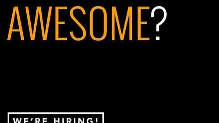 We're hiring!