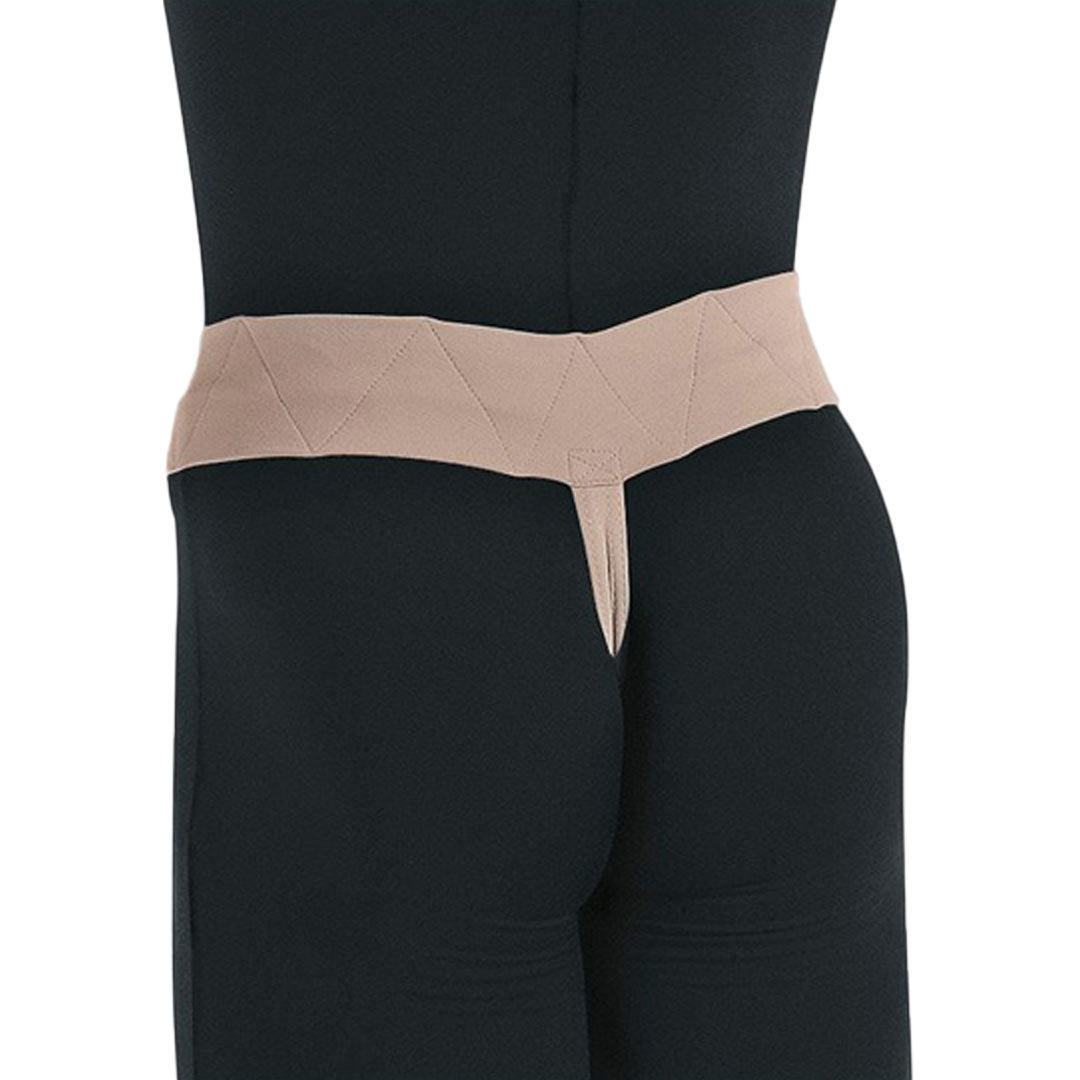 Andriko Esorouxo Spasouar SoDanca E8144 Men's Suspender Belt Tan Back MelizDanceShop