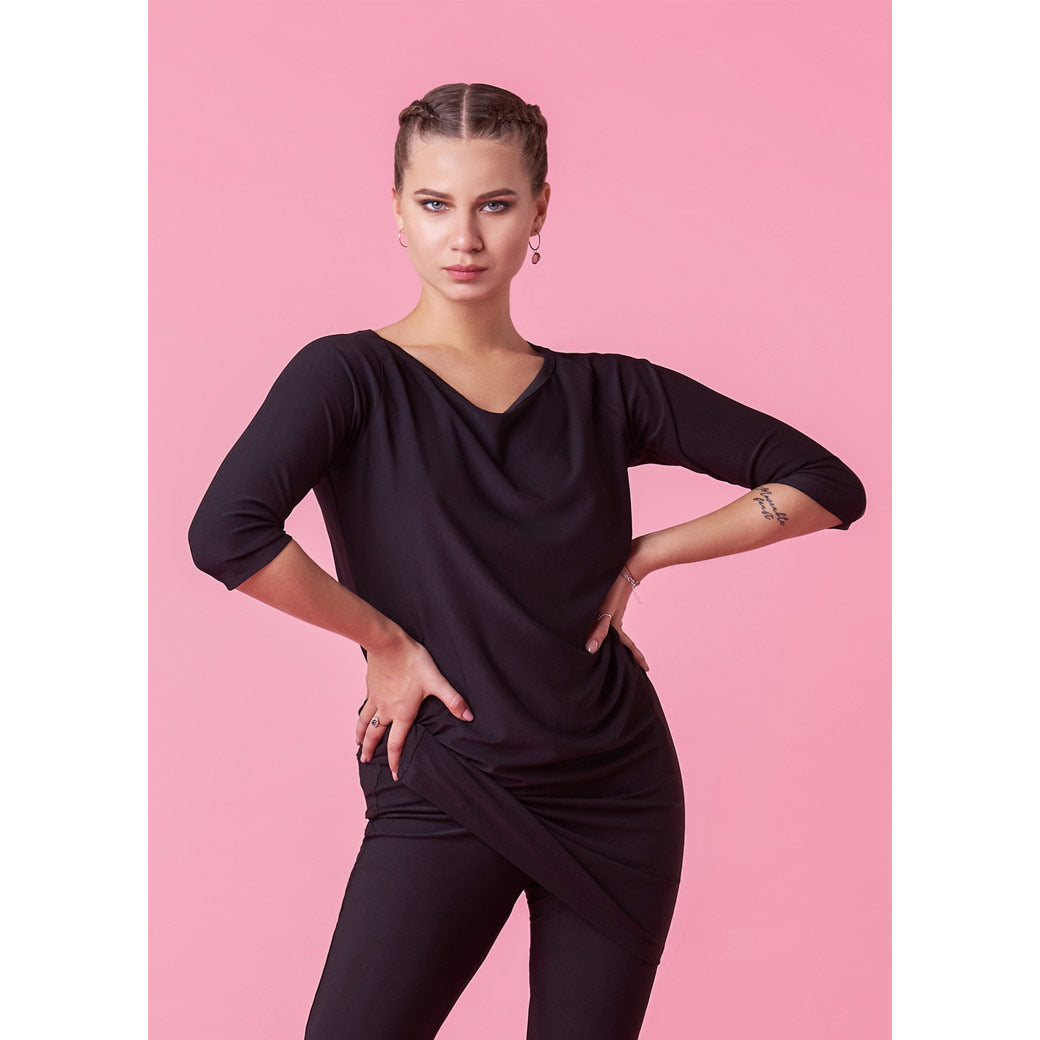 Forema Xorou Latin Gynaikeio GrandPrix Tao Black MelizDanceShop