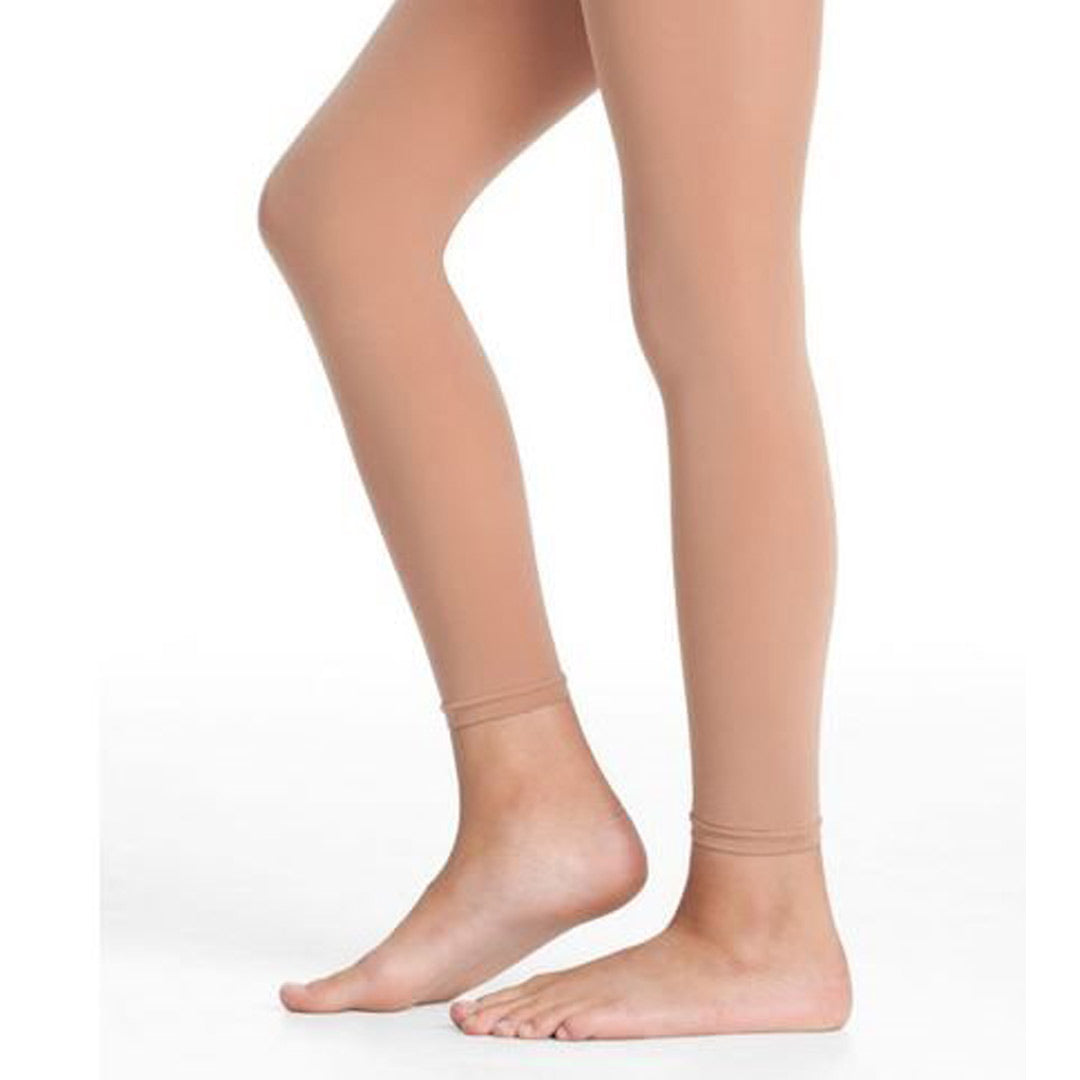 Kalson Kolan Xorou Footless Pridance 862 Footless Tight With Comfort Band Nude Profile MelizDanceShop