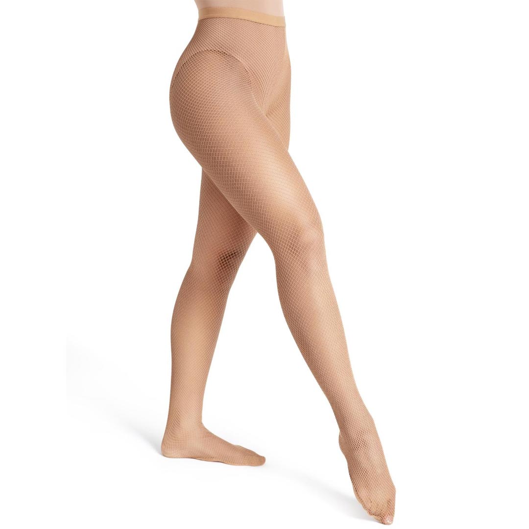 Kalson Xorou Latin Dixti Capezio 3000 Fisnet Tights Suntan Zoom MelizDanceShop