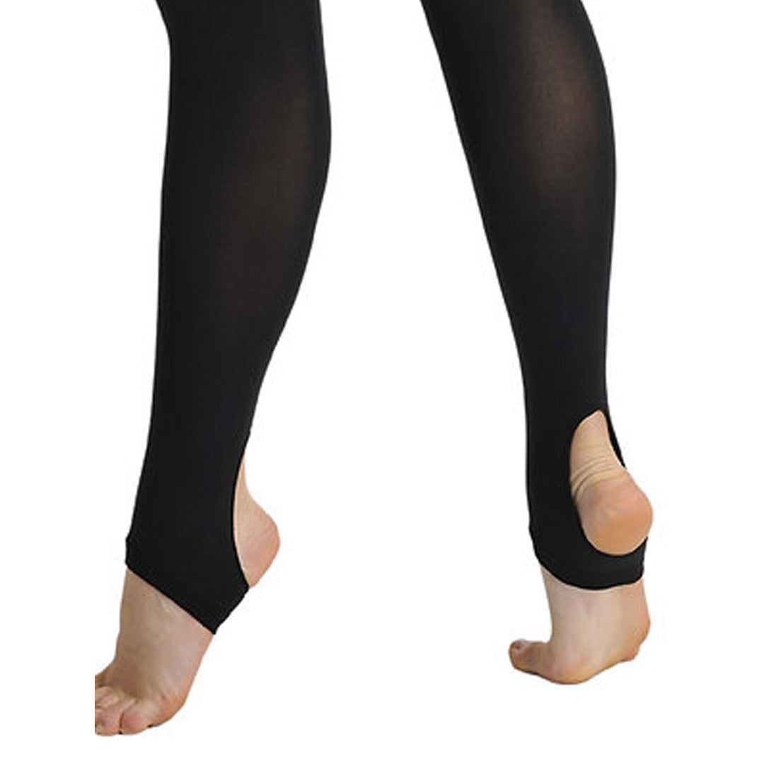 Kalson Xorou Pridance 379 Stirrup Tights Super Soft 80 Den Black Bottom MelizDanceShop