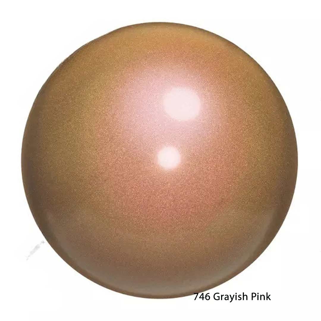 Mpala Rhythmikis Gymnastikis Agonistiki Glitter Chacott Glossy 18.5cm 746 Grayish Pink MelizDanceShop