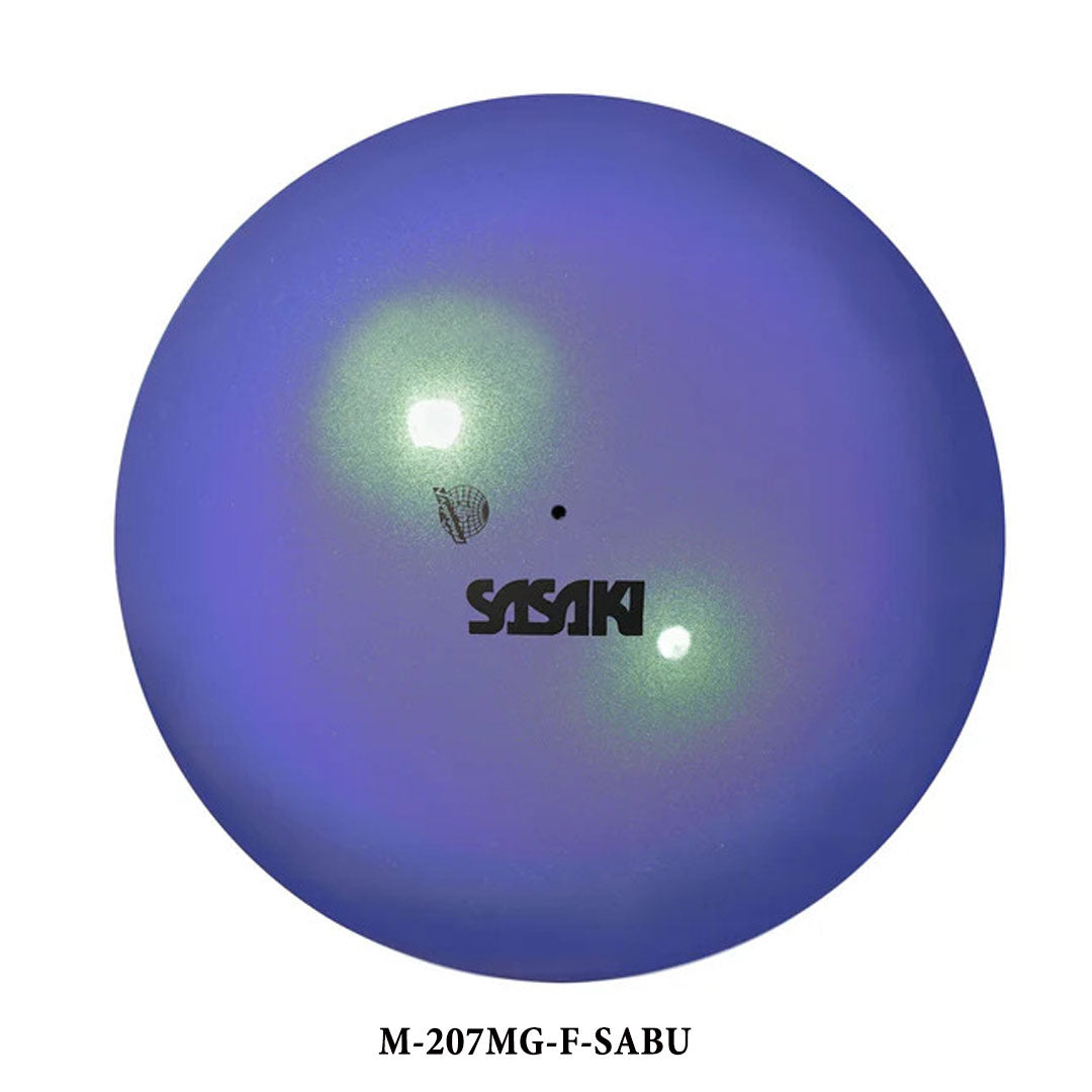 Mpala Rythmikis Gymnastikis Agonistiki Glitter Sasaki Magnetic M-207MG-F-SABU FIG Sapphire Blue MelizDanceShop