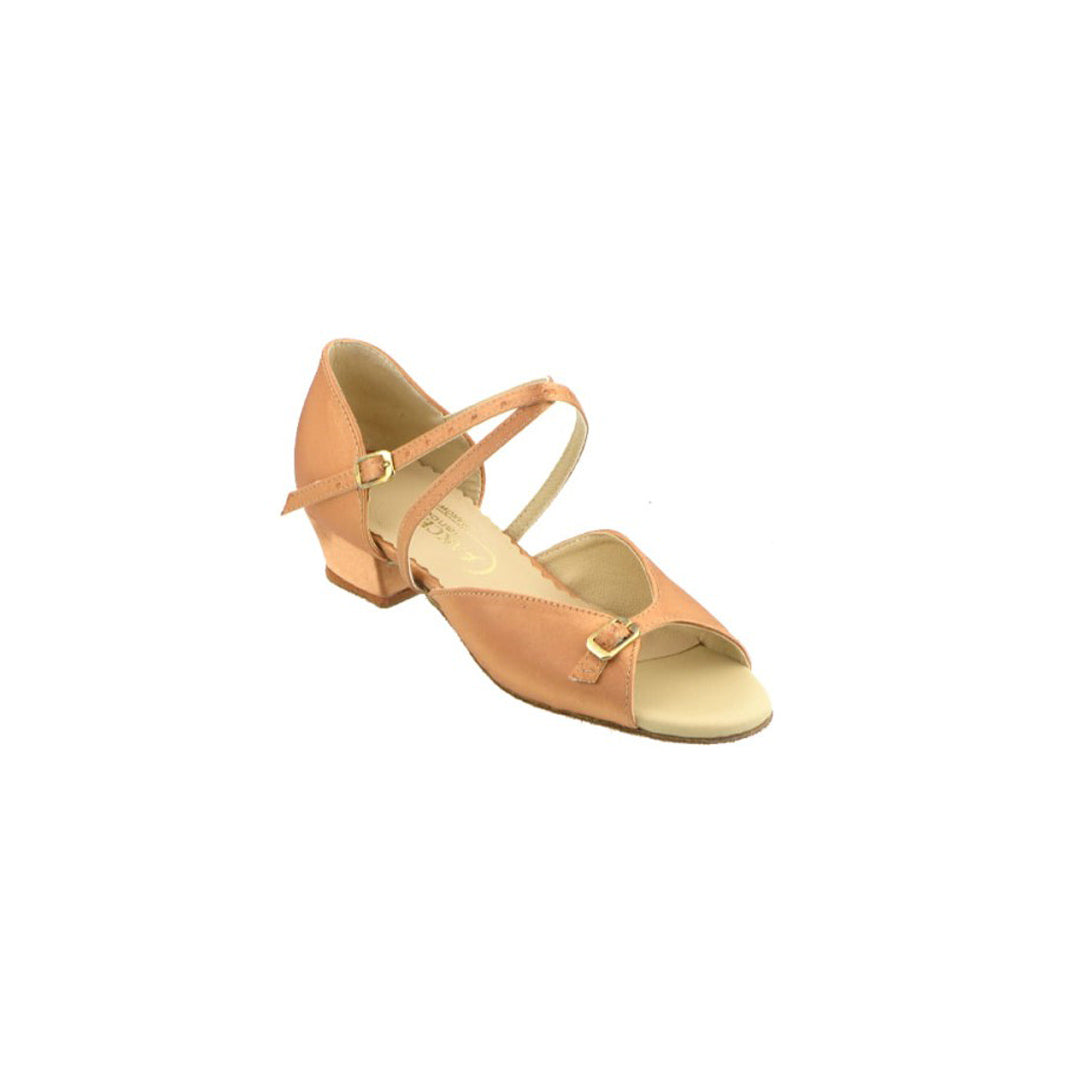 Paidika PapoutsiaXorouLatin Akces Latino Pas1 100 Dark Tan MelizDanceShop