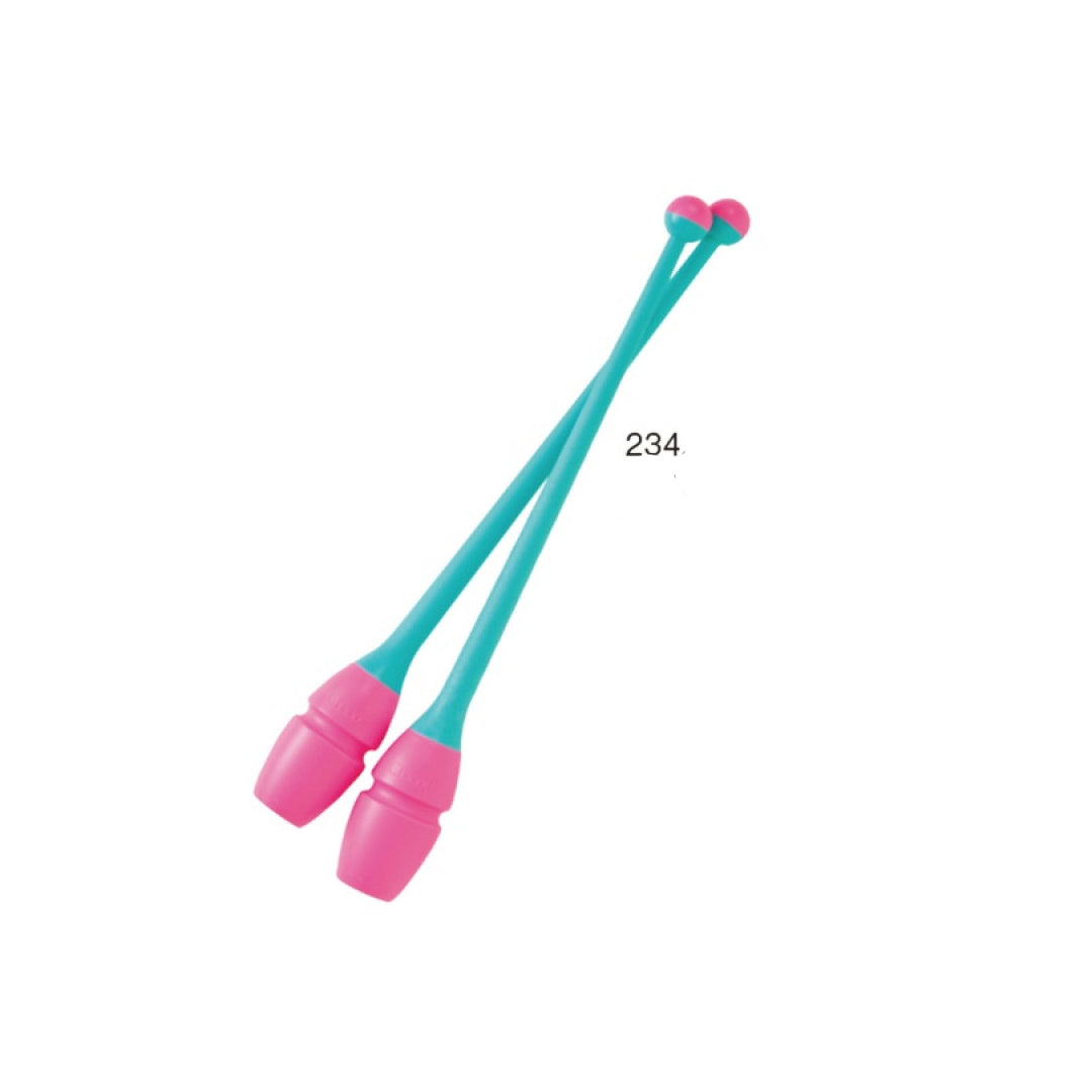 Paidikes Korines Rhythmikis Gymnastikis Sindeomenes Agonistikes Chacott Junior Rubber Clubs L365 36.5cm 243.Pink Sea Green MelizDanceShop