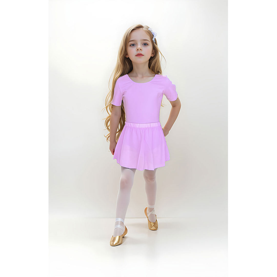 Paidiki Fousta Mpaletou Mouselina Gradballet Georgette Chiffon Skirt PPK MelizDanceShop