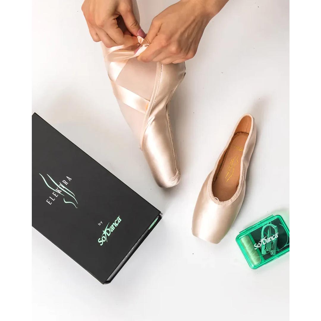 Papoutsia Mpaletou So Danca Joy II P324 Elektra Tech Pointe Shoes Pair 3 MelizDanceShop