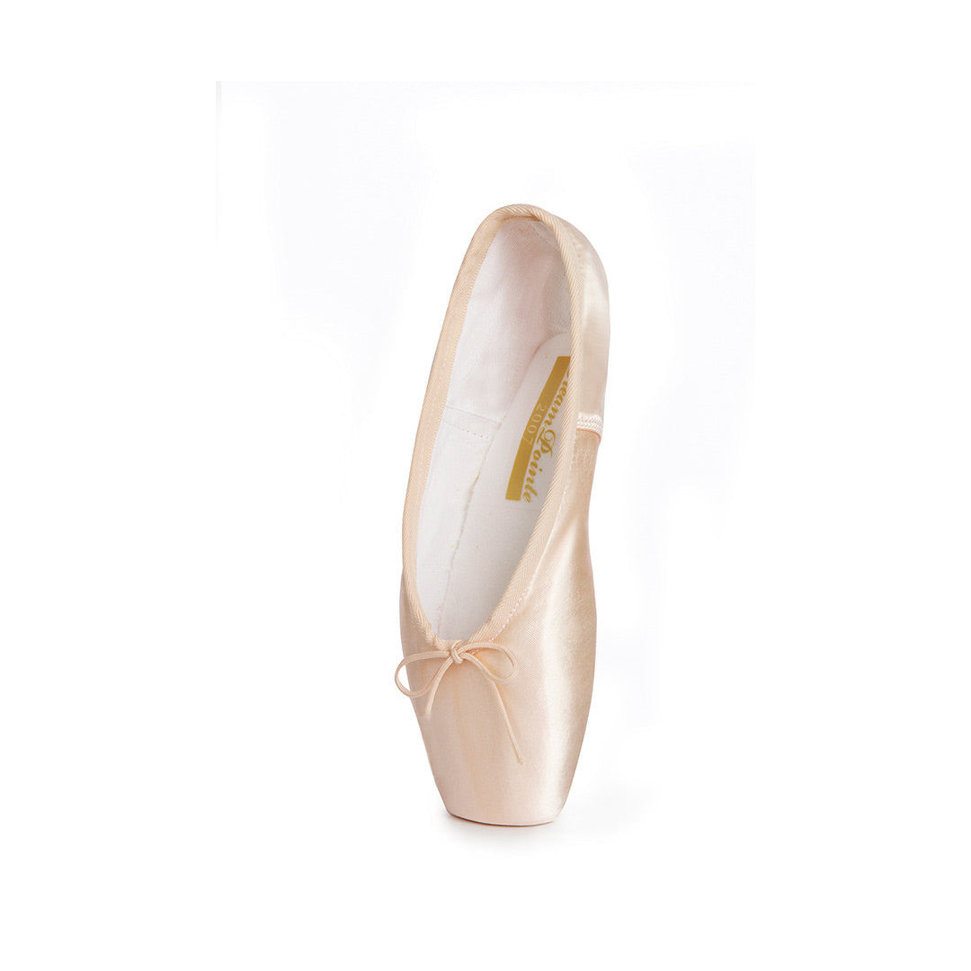 Pouent Papoutsia Mpaletou Grishko Dreampointe 2007 Pre Arched Pointe Shoes Front MelizDanceShop