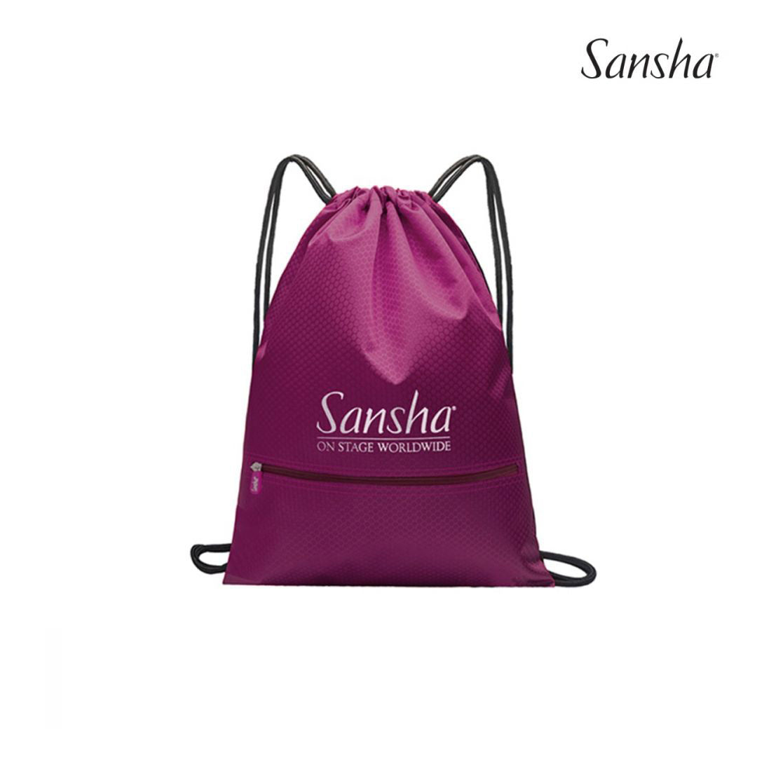 Sakidio Platis Xorou Sansha Drawstring Bag 92ba1001p Burgundy MelizDanceShop