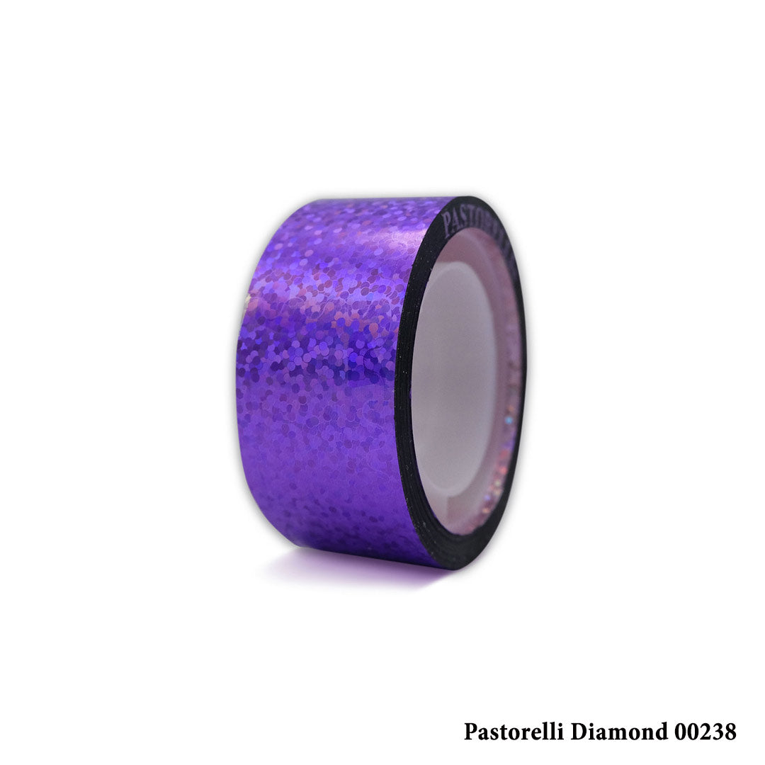 Tainia Gia Stefani Rhythmikis Gymnastikis Pastorelli Diamond 00238 Violet Hoop Tapes MelizDanceShop