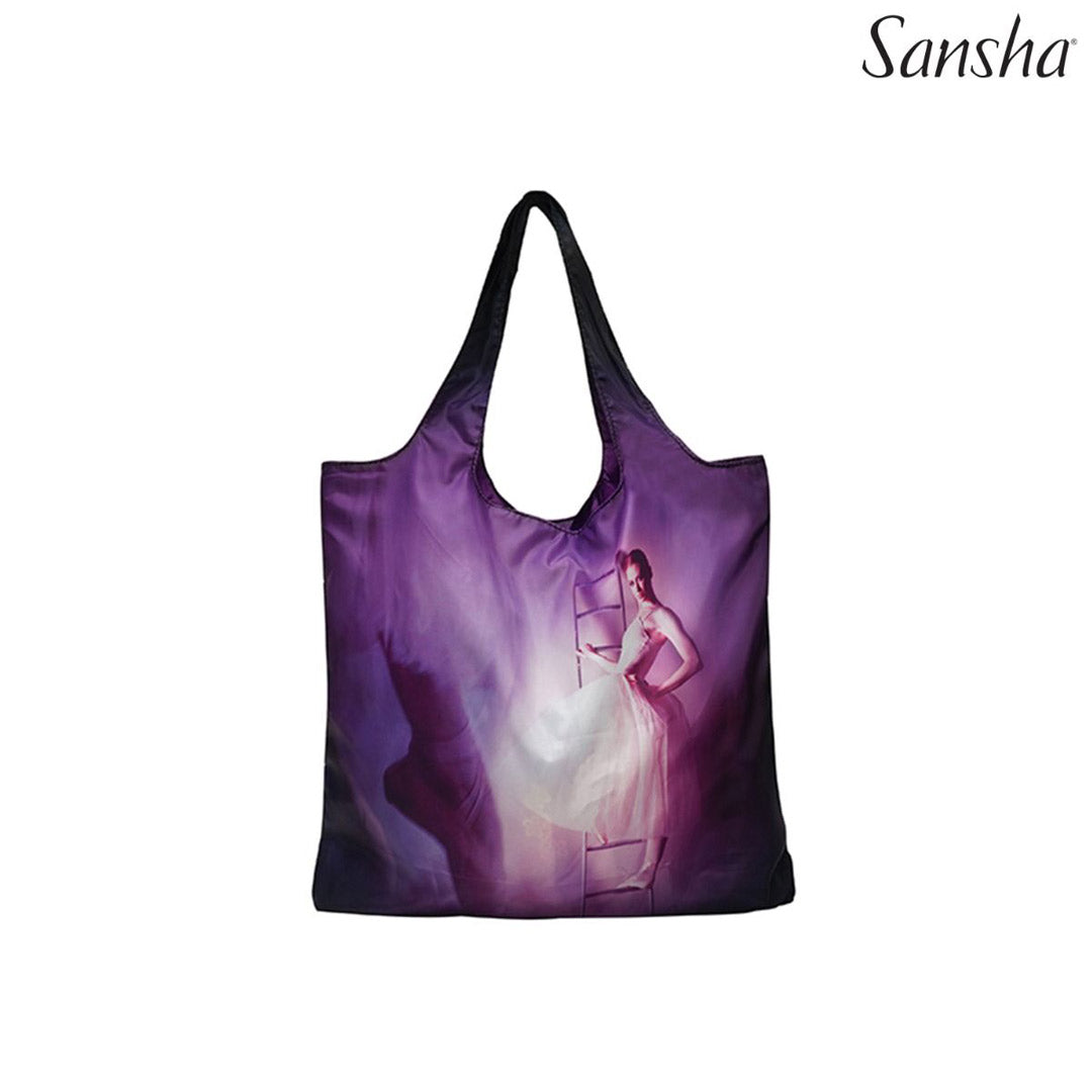 Tsanta Mpaletou Sansha 92BB1014 Foldable Bag Dark Purple MelizDanceShop