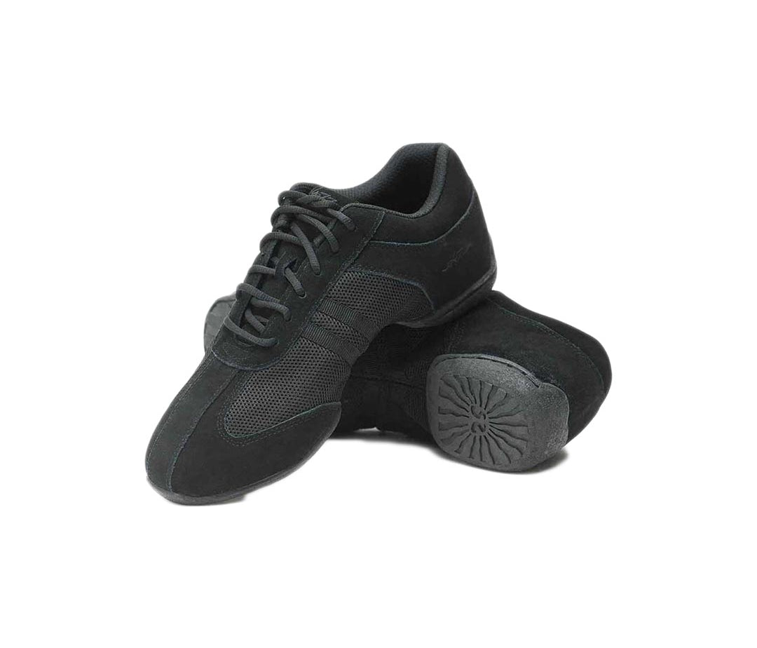Papoutsia Latin Athlika Unisex Sneakers Sansha Dynamesh Black MelizDanceShop
