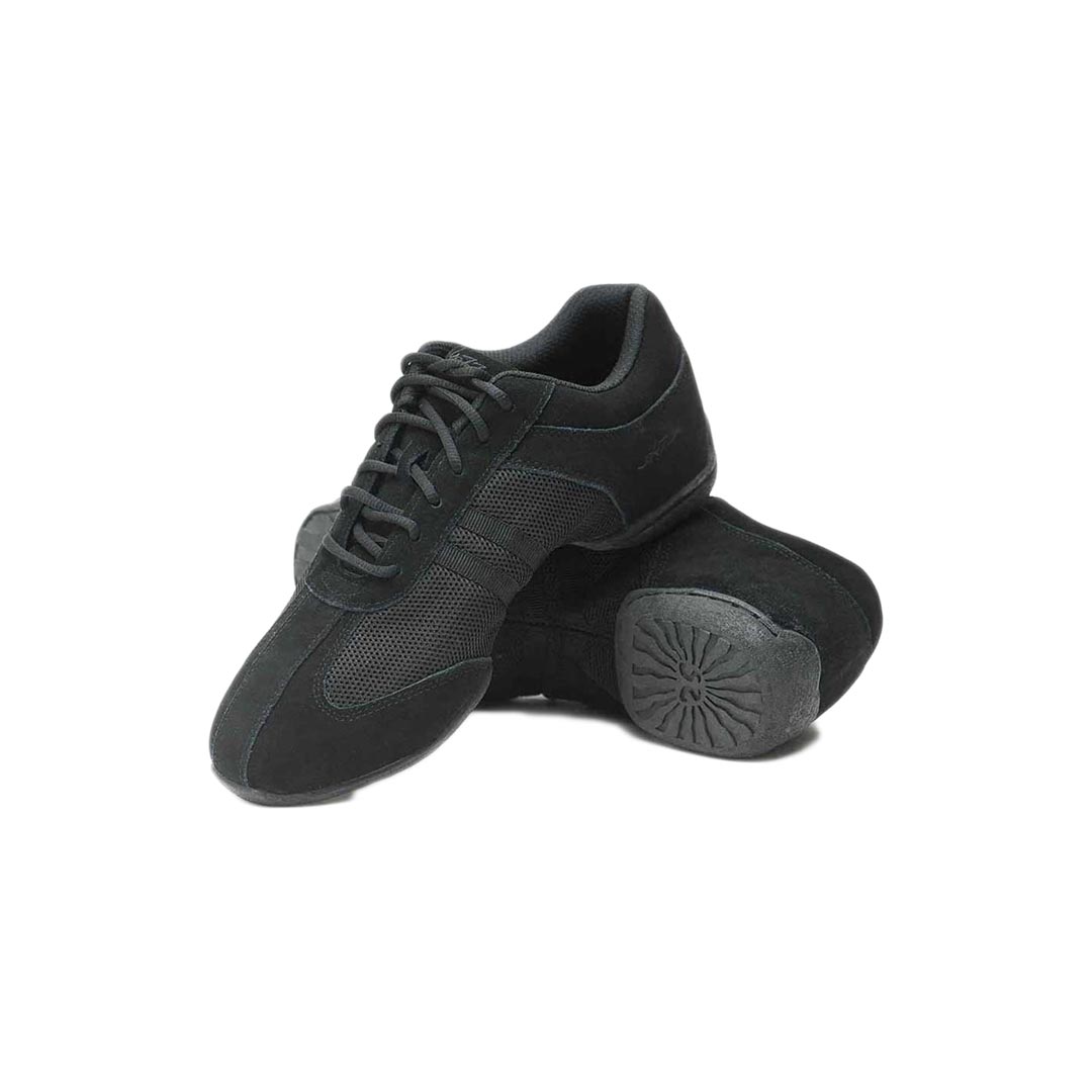 Papoutsia Latin Athlika Unisex Sneakers Sansha Dynamesh Black MelizDanceShop