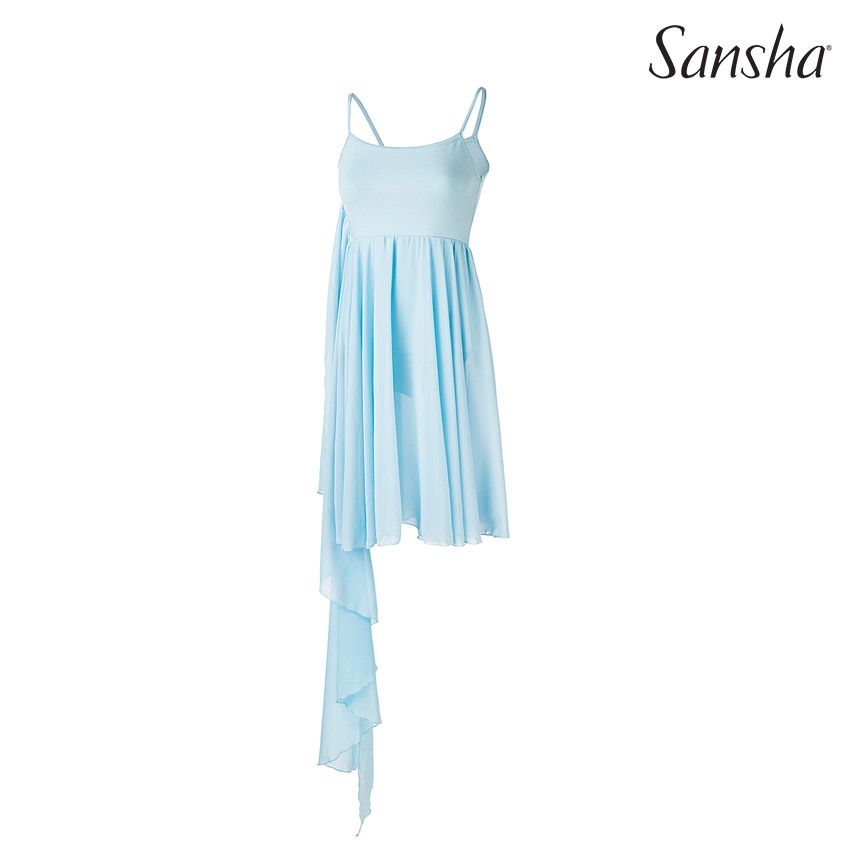 Forema Mpaletou Gynaikeio Sansha Cordelia Lyrical Pale Blue MelizDanceShop