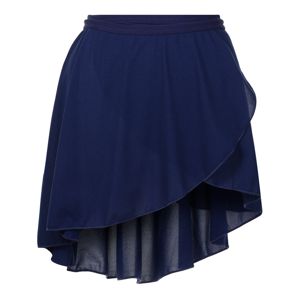 Freed of London Amber ISTD Fousta Mpaletou Wrap Around Navy Meliz