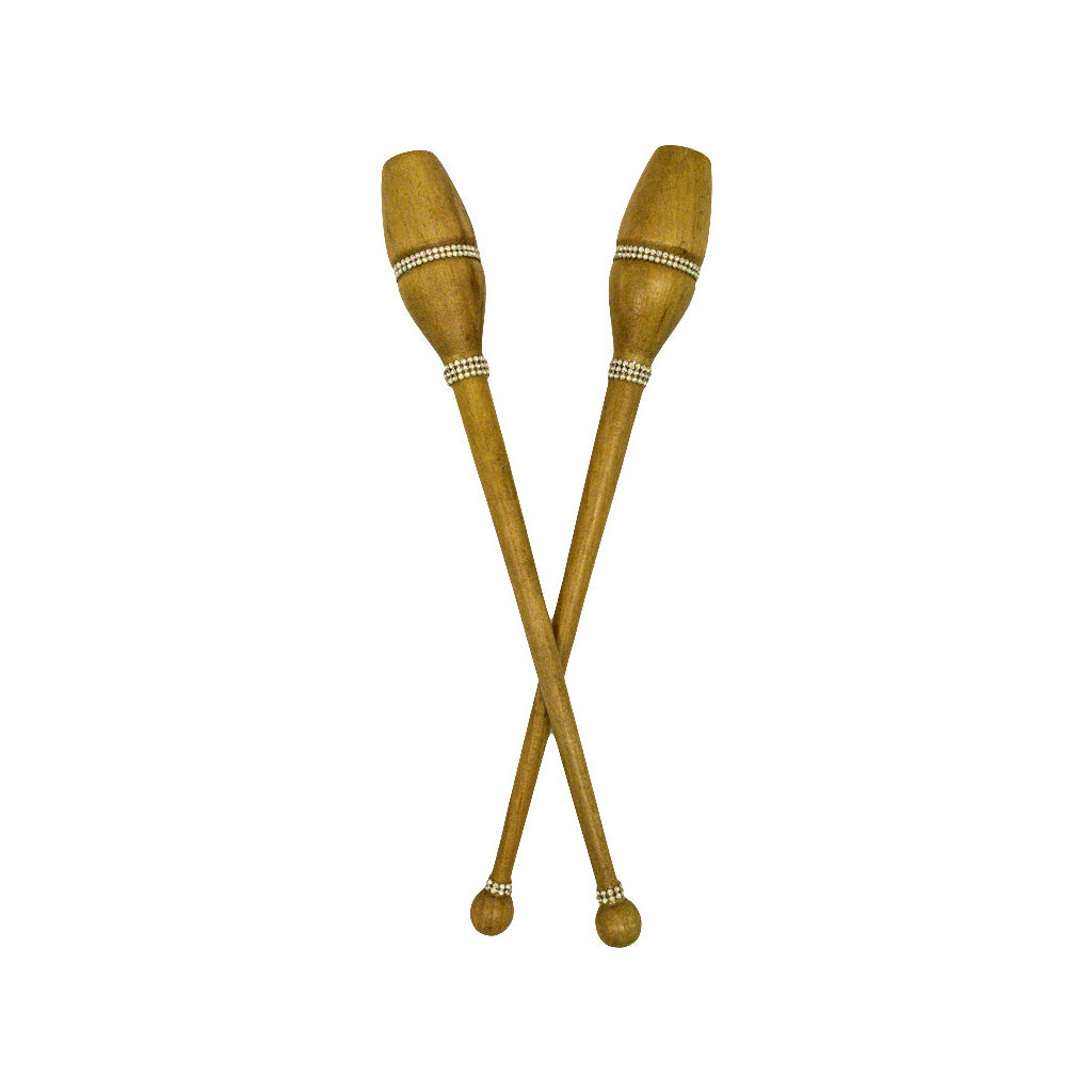 Ξύλινες Κορίνες Ρυθμικής Γυμναστικής Στολισμένες - The Dance Mall