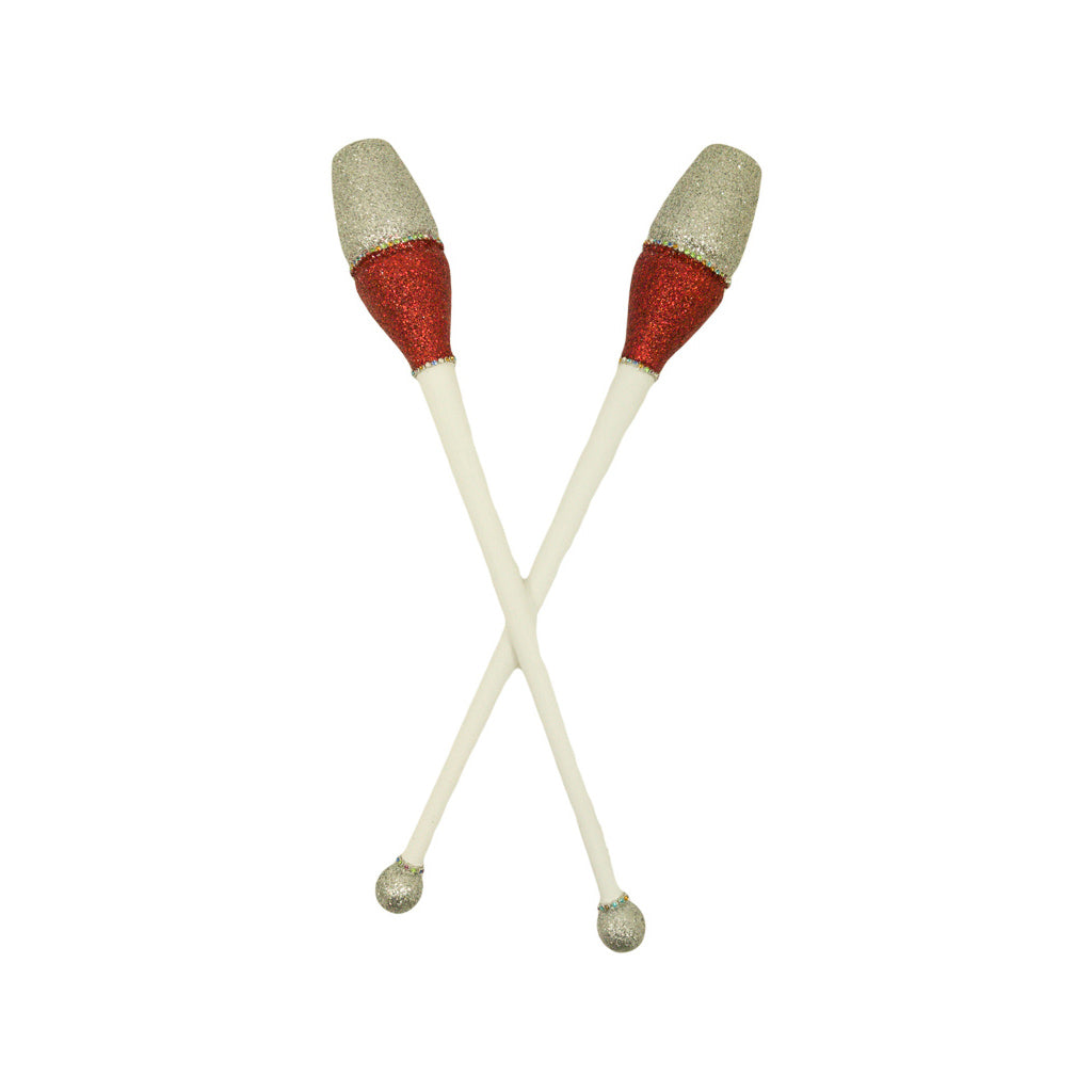 Ξύλινες Κορίνες Ρυθμικής Γυμναστικής Στολισμένες - The Dance Mall