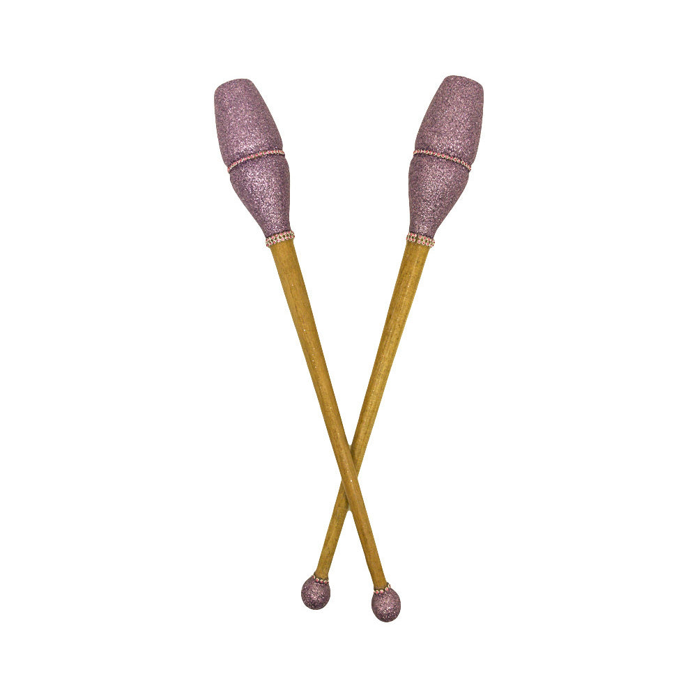 Ξύλινες Κορίνες Ρυθμικής Γυμναστικής Στολισμένες - The Dance Mall