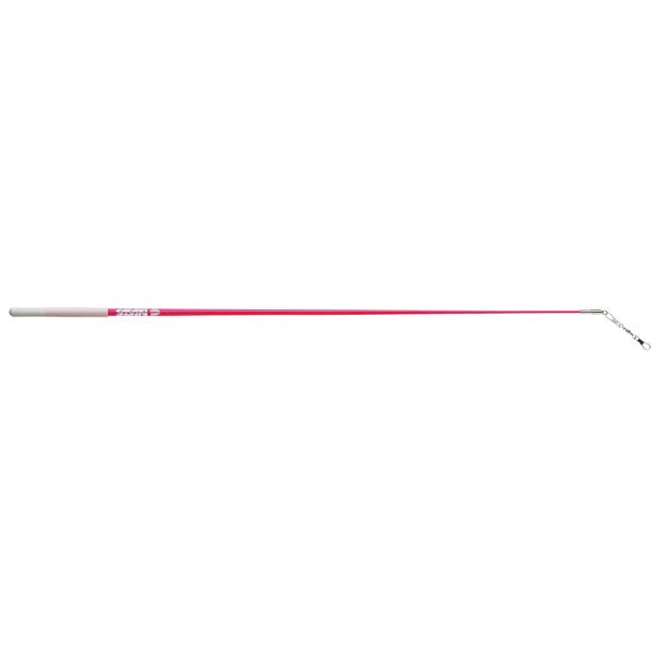 Mpagketa Kordelas Rythmikis Gymnastikis Agonistiki Monoxromi Sasaki M-700G FIG Fluo Pink White Grip MelizDanceShop
