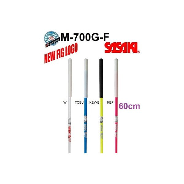 Mpagketa Kordelas Rythmikis Gymnastikis Agonistiki Monoxromi Sasaki M-700G FIG MelizDanceShop