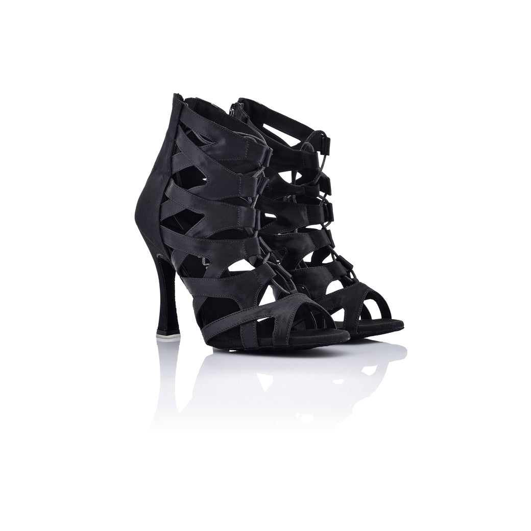 Mpotakia Xorou Gynaikeia Dancin DB03-100-510 Special Edition Paola Black Pair MelizDanceShop