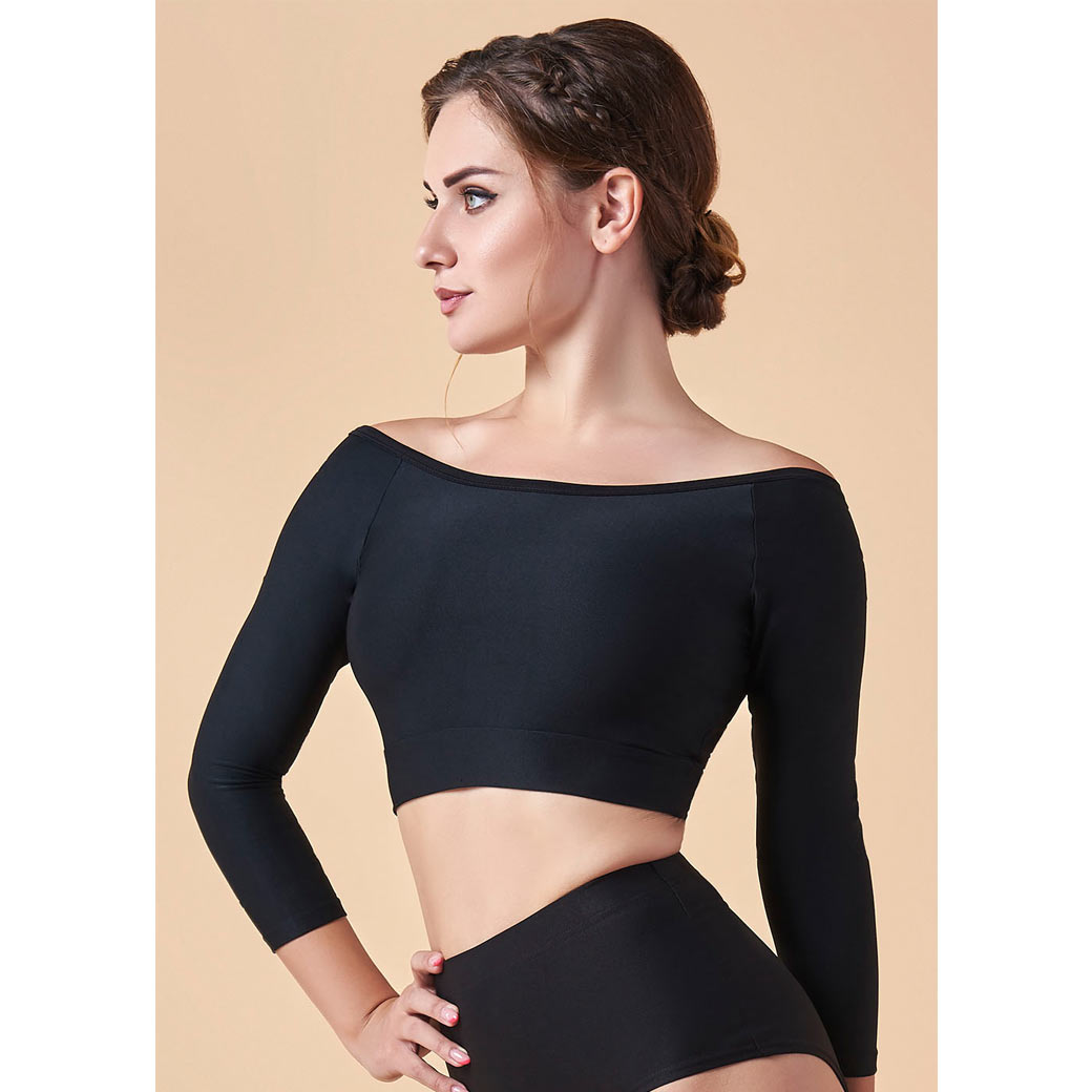 Mpoustaki Xorou Gynaikeio Practice GrandPrix Fabiana Black MelizDanceShop