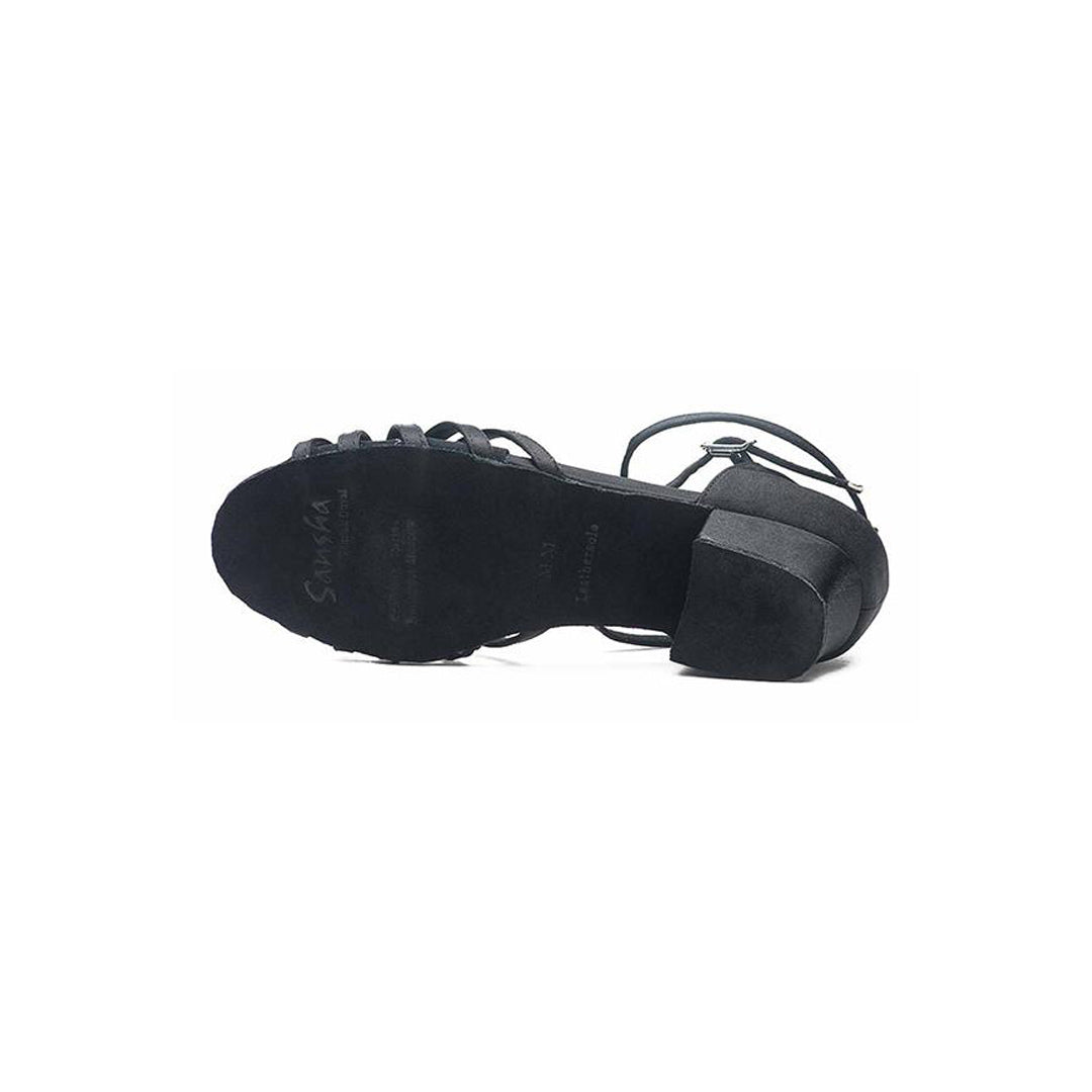 Papoutsia Latin Paidika Sansha Marina Black Sole MelizDanceShop