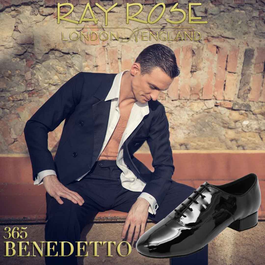 Papoutsia Ballroom Andrika Xeiropoihta RayRose Benedetto Black Portrait MelizDanceShop