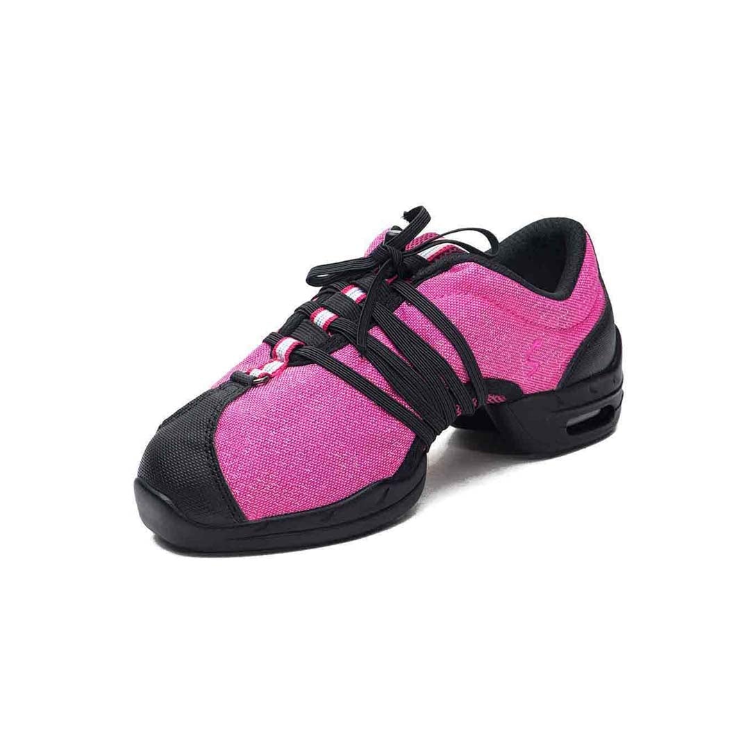 Papoutsia Latin Athlitika Sneakers Sansha Studio 54 Fuchsia MelizDanceShop