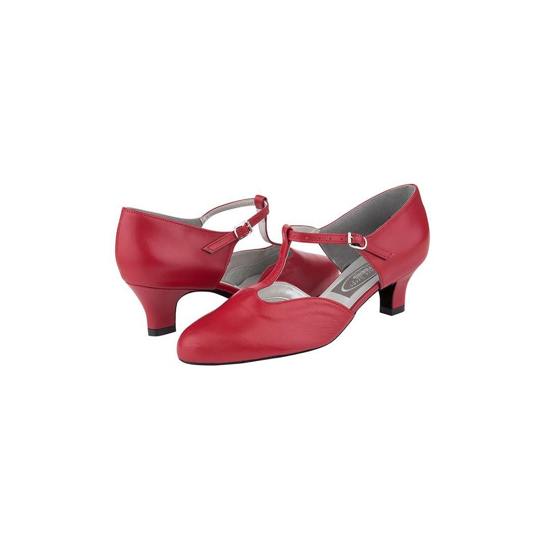 Papoutsia Latin Gynaikeia Social Dance Steps Xeiropoihta FreedOfLondon Moonstone Leather Red MelizDanceShop