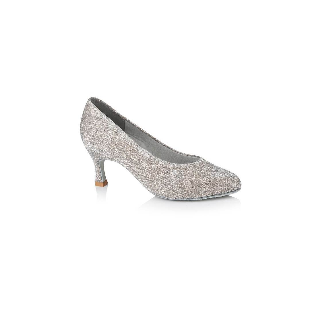 Papoutsia Latin Gynaikeia Ballroom Social Dance Steps Xeiropoihta FreedOfLondon Pearl Silver Lurex MelizDanceShop