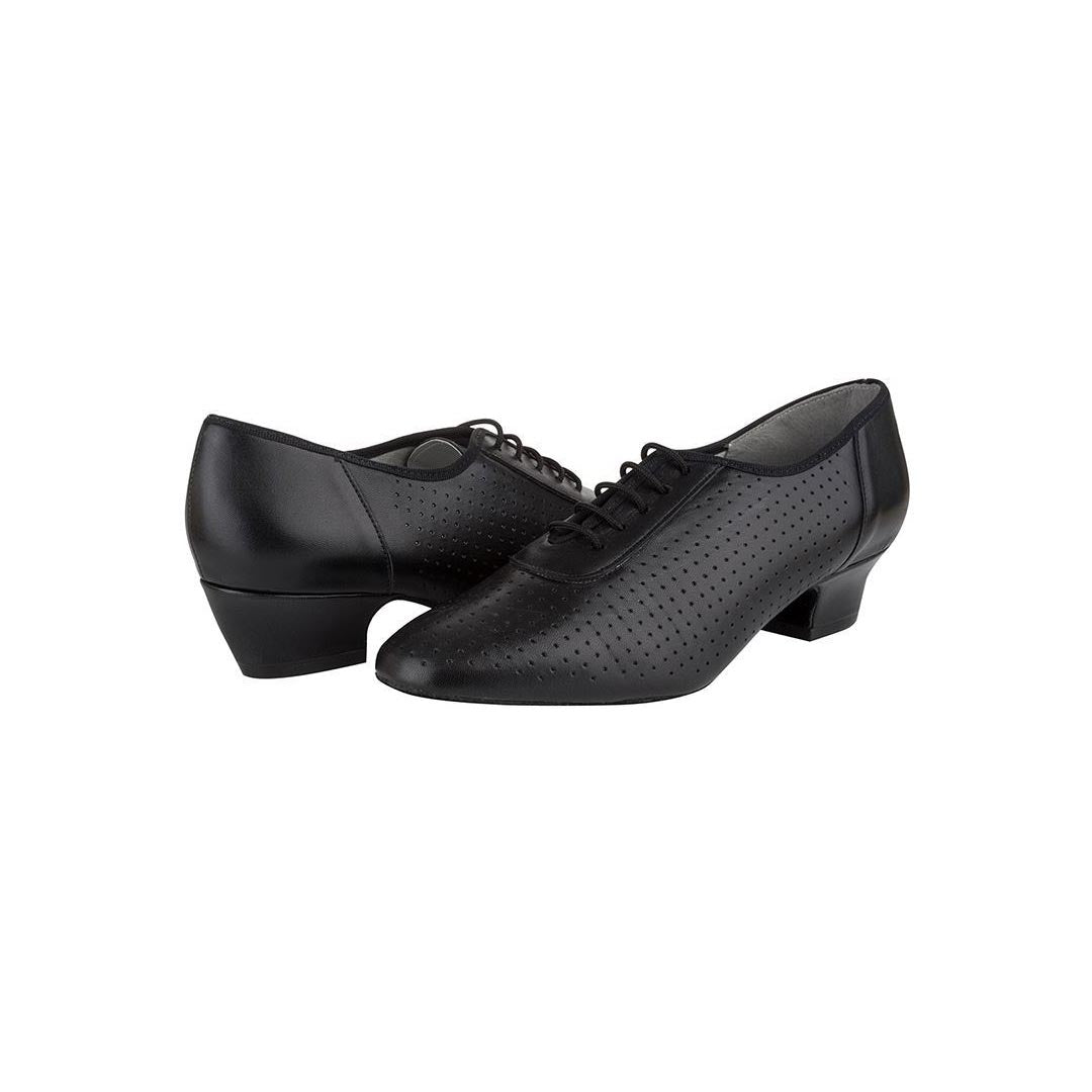 Papoutsia Latin Practice Gynaikeia Xeiropoihta FreedOfLondon Quartz Black PU Pair MelizDanceShop