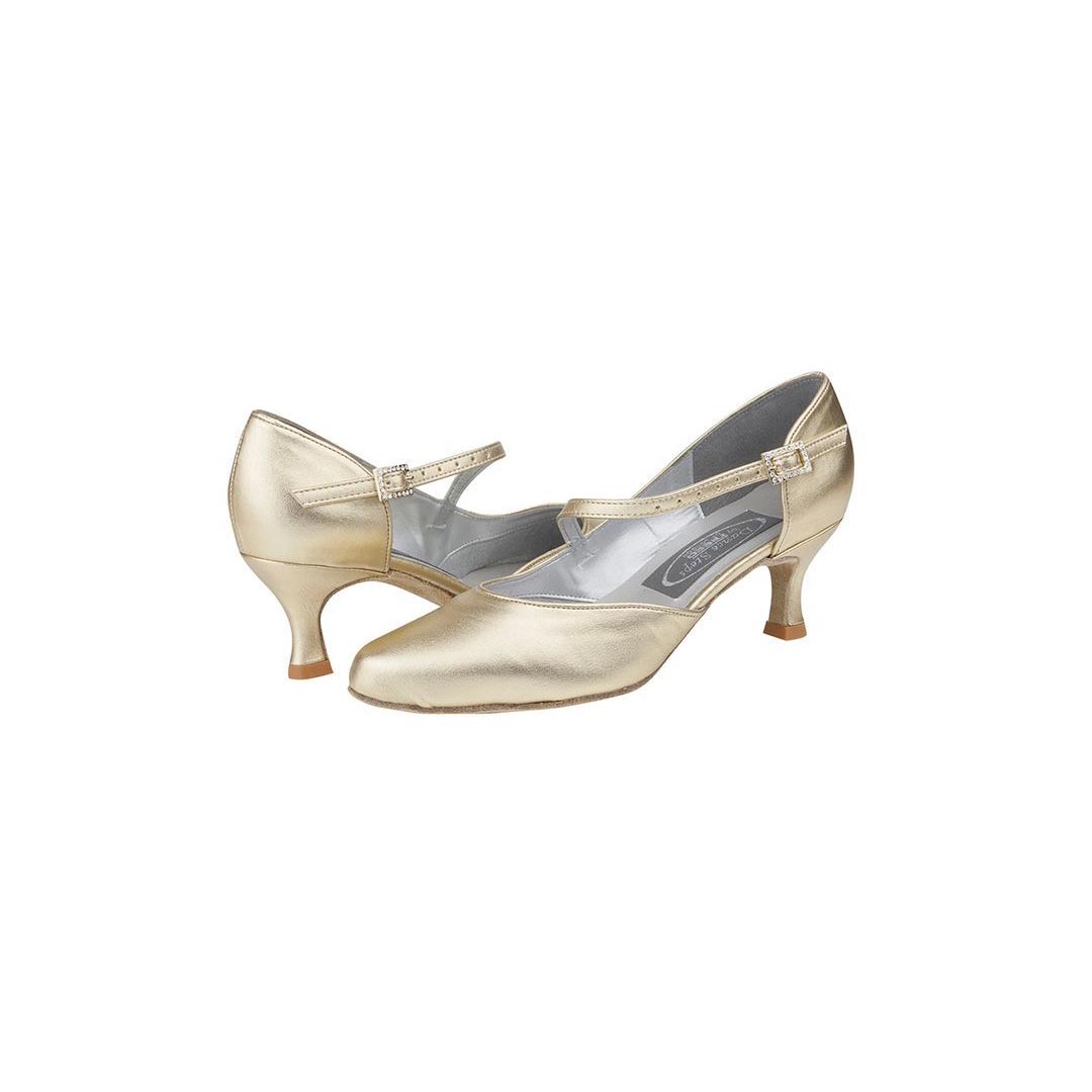 Papoutsia Latin Gynaikeia Social Dance Steps Xeiropoihta FreedOfLondon Venus Gold PU Pair MelizDanceShop