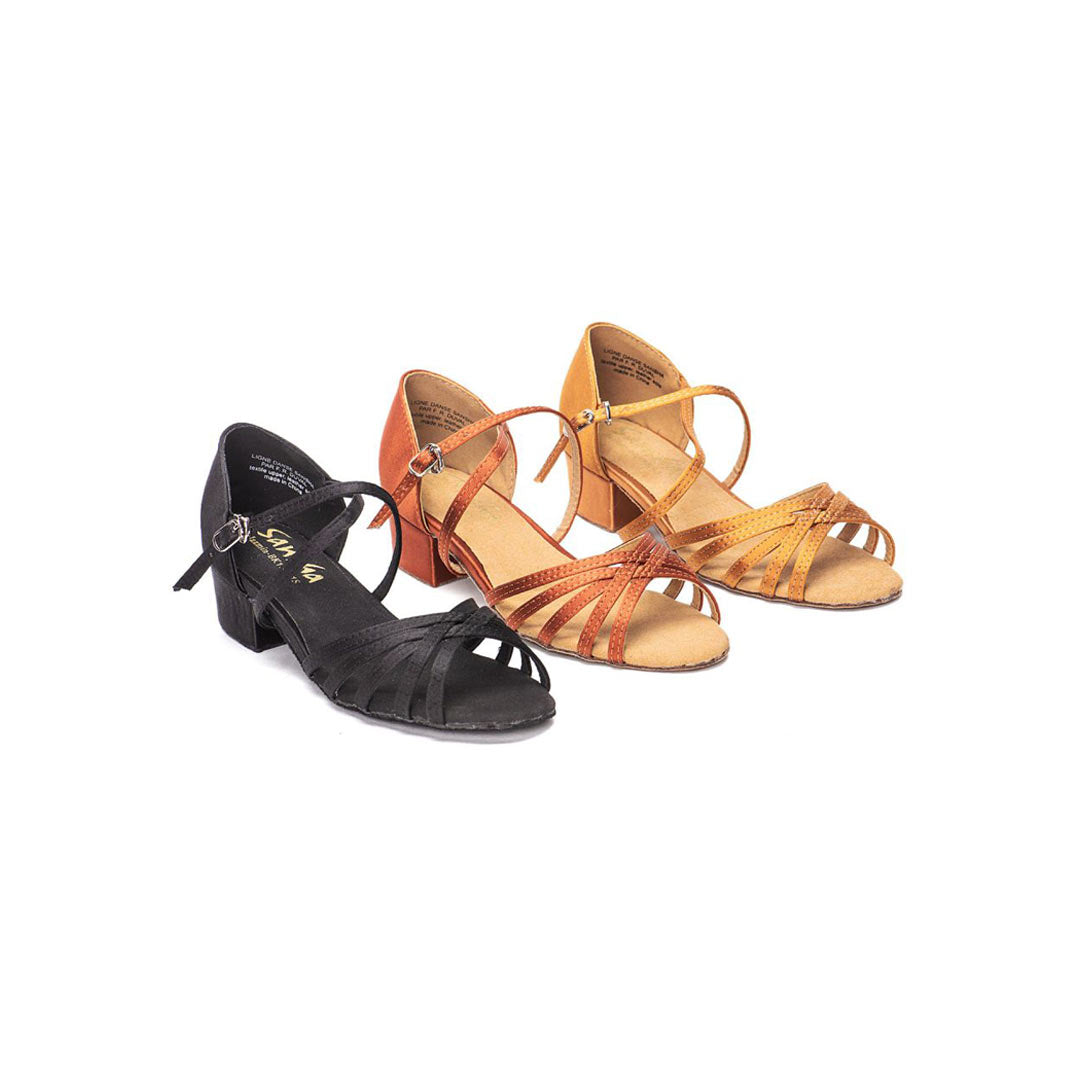 Papoutsia Latin Paidika Sansha Jazmin Light Tan MelizDanceShop