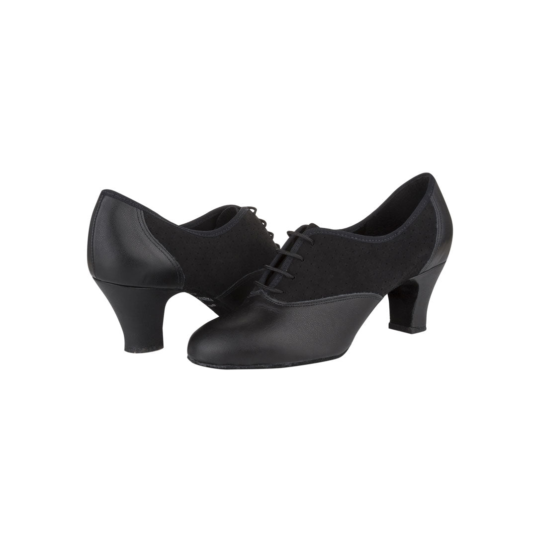Papoutsia Latin Practice Gynaikeia Xeiropoihta Freed Of London Roma Leather Nubuck Black Pair MelizDanceShop