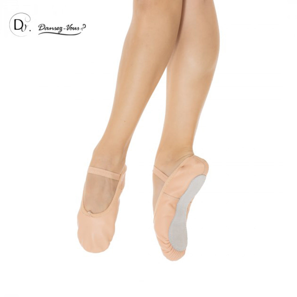 Papoutsia Mpaletou Paidika Dermatina Dansez Vous Ana Leather 3 MelizDanceShop