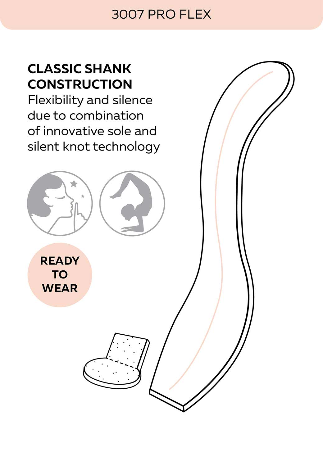 Pouent Papoutsia Mpaletou Grishko 3007 Pro Flex Pointe Shoes Shank MelizDanceShop