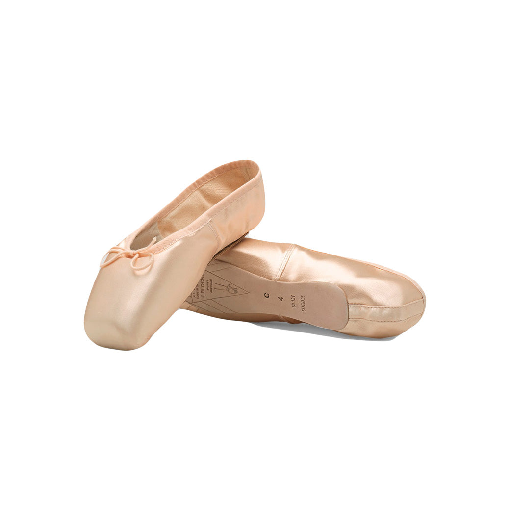Pouent Papoutsia Mpaletou Bloch Serenade S0131L Medium Pointe Shoes Pair MelizDanceShop