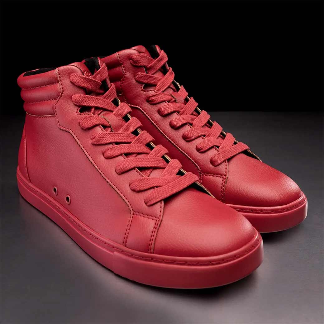Papoutsia Xorou Athlitika Fuego High Top Red Pair MelizDanceShop