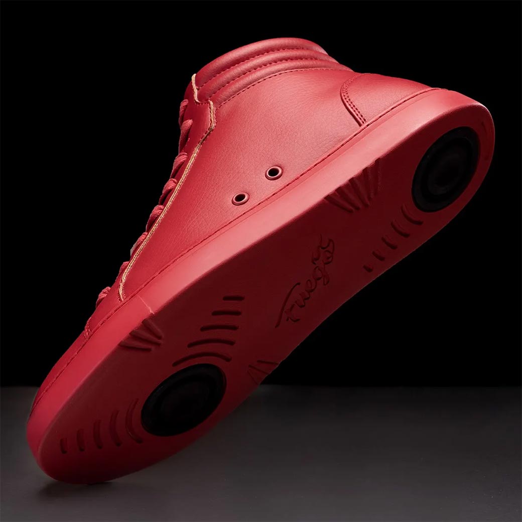 Papoutsia Xorou Athlitika Fuego High Top Red Sole 2 MelizDanceShop