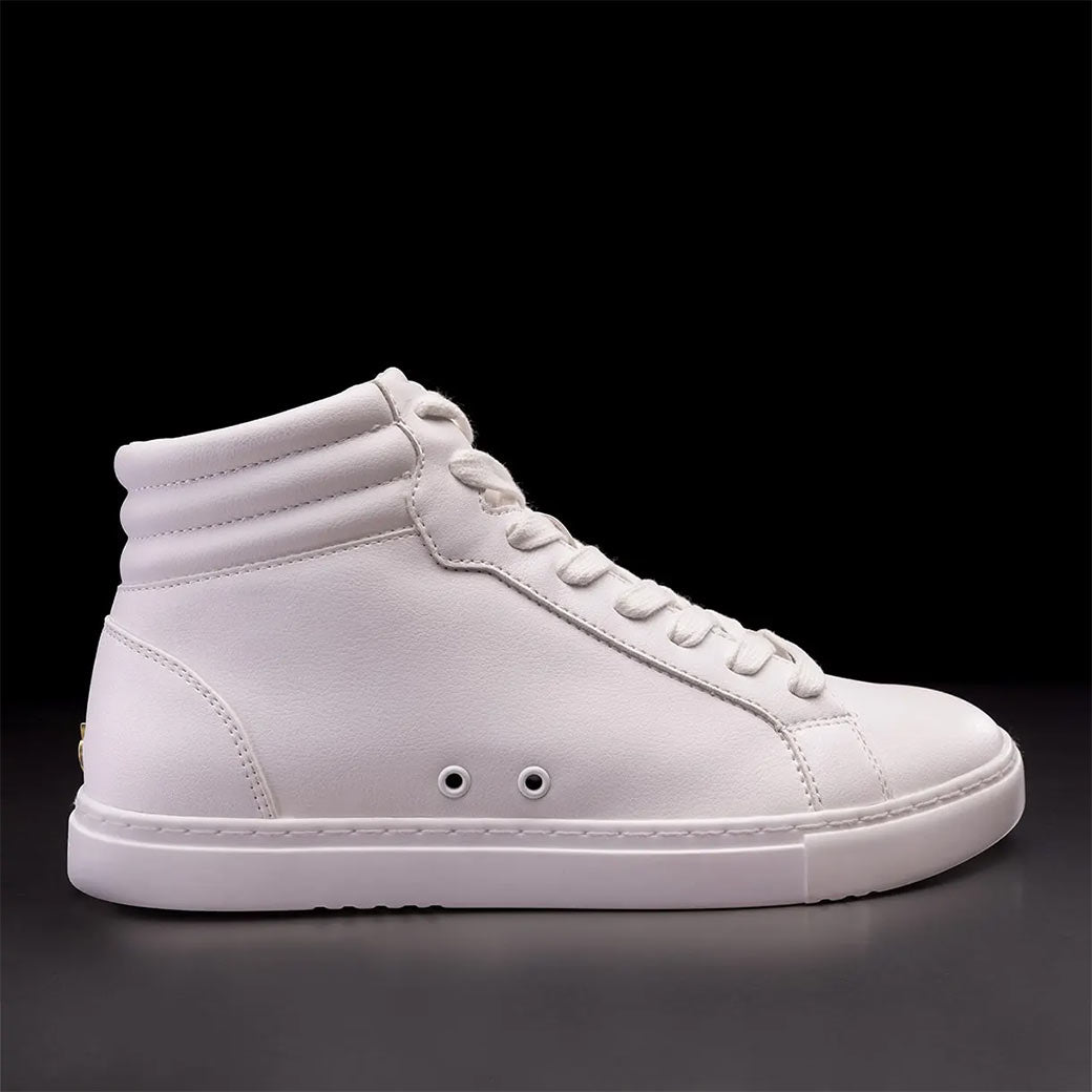 Papoutsia Xorou Athlitika Fuego High Top White Profile MelizDanceShop