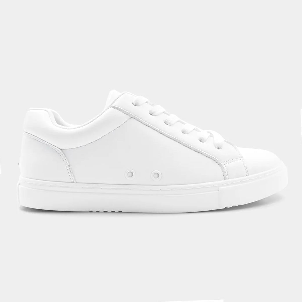 Papoutsia Xorou Athlitika Fuego Low Top White Profile MelizDanceShop