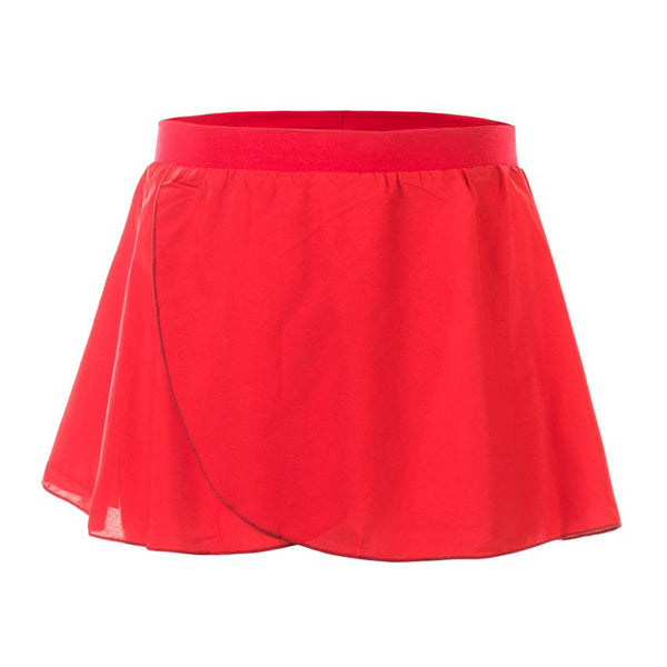 Fousta Mpaletou Paidiki me Lastixo Sansha Serenity Red MelizDanceShop