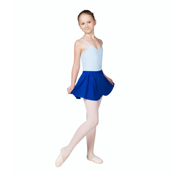 Fousta Mpaletou Paidiki me Lastixo Sansha Serenity Royal Blue MelizDanceShop