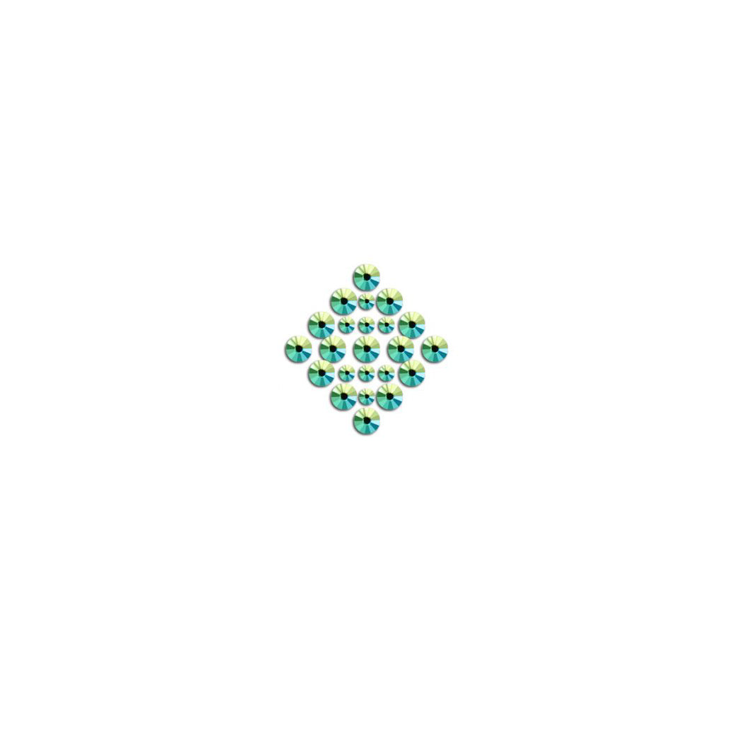 Stras Rhinestones Tipou Swarovski Non Hot Fix ss20 Aqua Iridizon AB Xoris Kolla MelizDanceShop