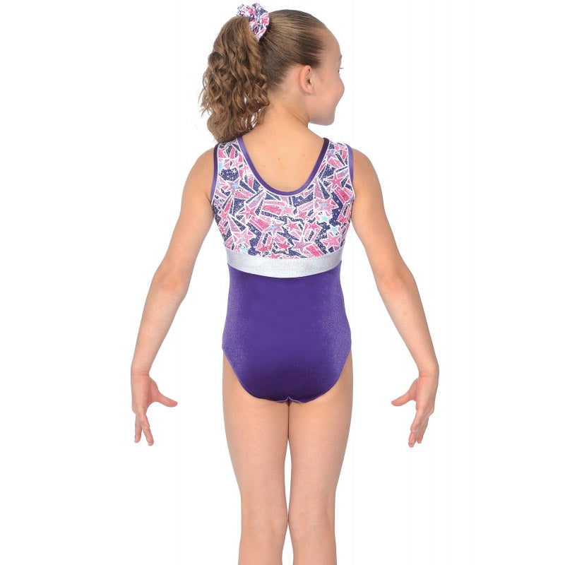 Kormaki Rythmikis Enorganis Gymnastikis TheZone Halley Amaniko Beloudino Emprime Trixrwmo Back MelizDanceShop