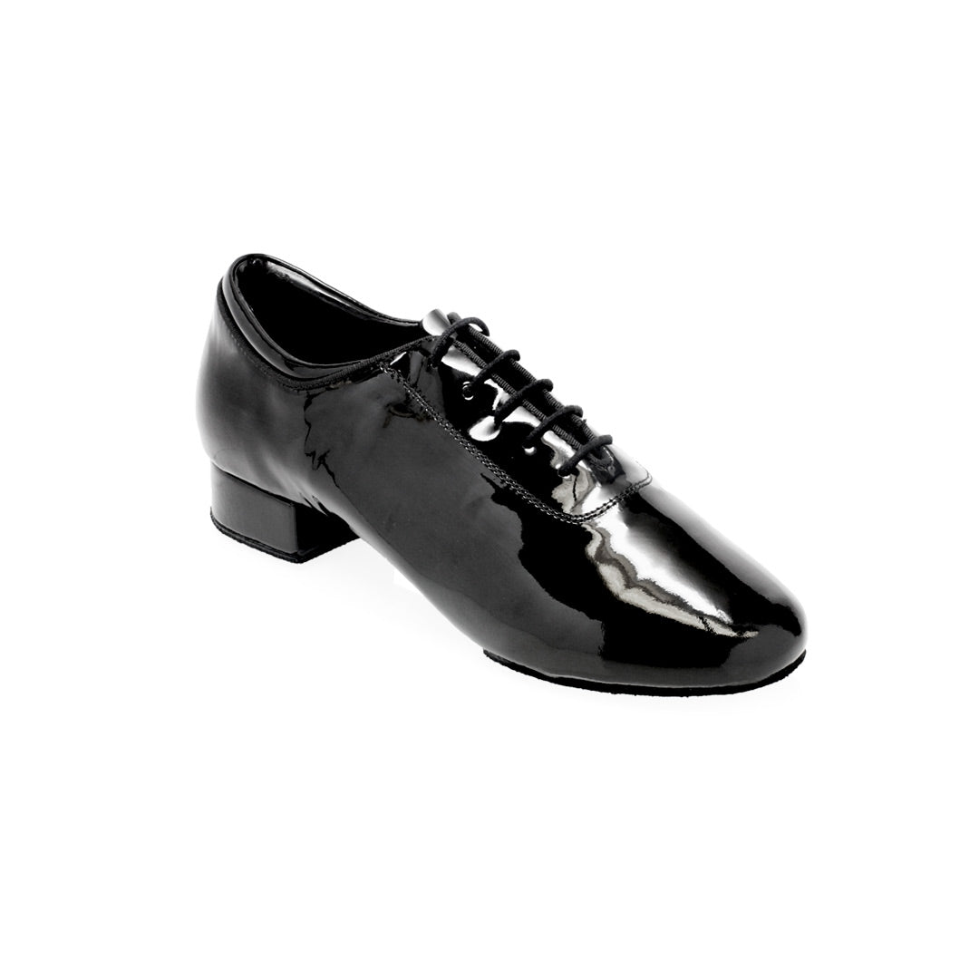 Papoutsia Ballroom Andrika Xeiropoihta RayRose Alex Xoris Rafes Black Patent MelizDanceShop