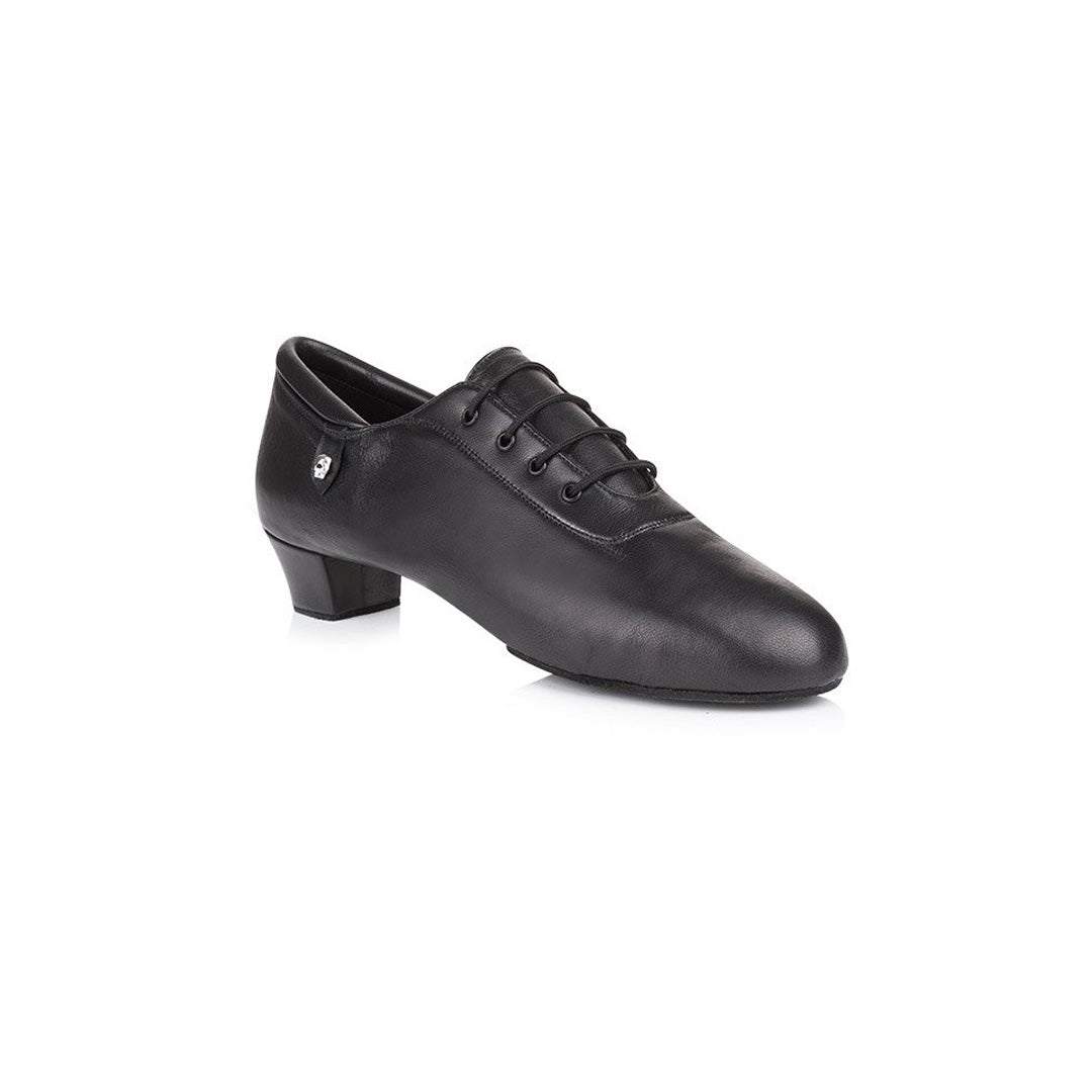 Papoutsia Latin Andrika Xeiropoihta FreedOfLondon Elite Competition Leather Black Cuban MelizDanceShop