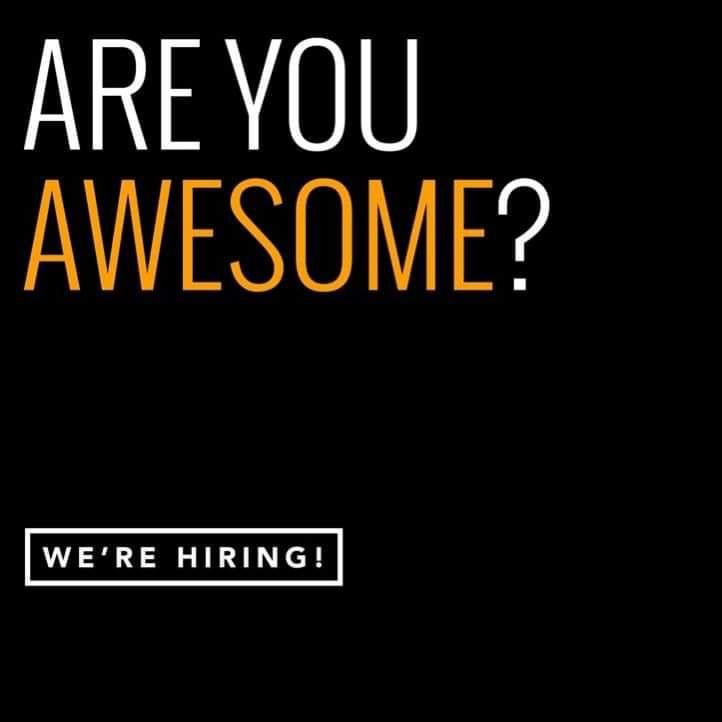 We're hiring!